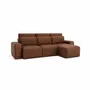 Sofas for hospitalities & contracts - Universal Corner Sofa Bed JORDAAN - Brick - CITY SOFA