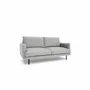 Canapés pour collectivités - Canapé 3 places BRERA - Gris - CITY SOFA