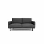 Sofas for hospitalities & contracts - 3-Seater Sofa BRERA - Dark Grey - CITY SOFA