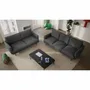 Sofas for hospitalities & contracts - 3-Seater Sofa BRERA - Dark Grey - CITY SOFA