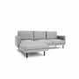 Sofas for hospitalities & contracts - 4-Seater Left Corner Sofa BRERA - Grey - CITY SOFA