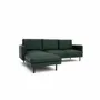 Canapés pour collectivités - Canapé d'angle gauche 4 places BRERA - Vert - CITY SOFA