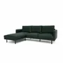 Canapés pour collectivités - Canapé d'angle gauche 4 places BRERA - Vert - CITY SOFA