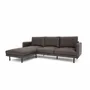 Sofas for hospitalities & contracts - 4-Seater Left Corner Sofa BRERA - Taupe - CITY SOFA