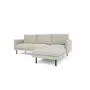 Canapés pour collectivités - Canapé d'angle à droite 4 places BRERA - Beige - CITY SOFA