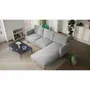 Canapés pour collectivités - Canapé d'angle à droite 4 places BRERA - Gris - CITY SOFA