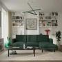 Sofas for hospitalities & contracts - 4-Seater Right Corner Sofa BRERA - Green - CITY SOFA