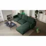Sofas for hospitalities & contracts - 4-Seater Right Corner Sofa BRERA - Green - CITY SOFA