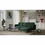 Sofas for hospitalities & contracts - 4-Seater Right Corner Sofa BRERA - Green - CITY SOFA
