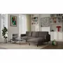 Sofas for hospitalities & contracts - 4-Seater Right Corner Sofa BRERA - Taupe - CITY SOFA