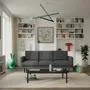 Sofas for hospitalities & contracts - 4-Seater Sofa BRERA - Dark Grey - CITY SOFA