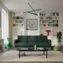 Canapés pour collectivités - Canapé 4 places BRERA - Vert - CITY SOFA