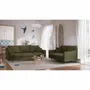 Canapés pour collectivités - Canapé 2 places ALFAMA - Vert - CITY SOFA