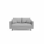 Sofas for hospitalities & contracts - 2-Seater Sofa ALFAMA - Grey - CITY SOFA