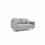 Sofas for hospitalities & contracts - 2-Seater Sofa ALFAMA - Grey - CITY SOFA