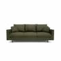 Sofas for hospitalities & contracts - 3-Seater Sofa ALFAMA - Green - CITY SOFA