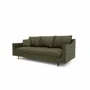 Sofas for hospitalities & contracts - 3-Seater Sofa ALFAMA - Green - CITY SOFA