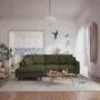 Sofas for hospitalities & contracts - 4-Seater Left Corner Sofa ALFAMA - Green - CITY SOFA
