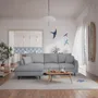 Sofas for hospitalities & contracts - 4-Seater Left Corner Sofa ALFAMA - Grey - CITY SOFA