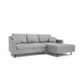 Sofas for hospitalities & contracts - 4-Seater Right Corner Sofa ALFAMA - Grey - CITY SOFA