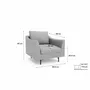 Fauteuils pour collectivités - Fauteuil ALFAMA - Gris - CITY SOFA