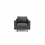 Fauteuils pour collectivités - Fauteuil ALFAMA - Gris foncé - CITY SOFA
