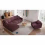 Lounge chairs for hospitalities & contracts - Armchair ALFAMA - Burgundy - CITY SOFA