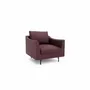 Lounge chairs for hospitalities & contracts - Armchair ALFAMA - Burgundy - CITY SOFA