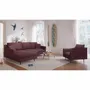 Lounge chairs for hospitalities & contracts - Armchair ALFAMA - Burgundy - CITY SOFA