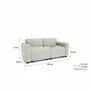 Sofas for hospitalities & contracts - 2-Seater Modular Sofa GRACIA - Cream Beige - CITY SOFA
