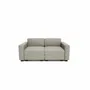 Sofas for hospitalities & contracts - 2-Seater Modular Sofa GRACIA - Beige Grey - CITY SOFA