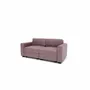 Sofas for hospitalities & contracts - 2-Seater Modular Sofa GRACIA - Dusty Pink - CITY SOFA