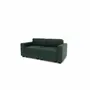 Sofas for hospitalities & contracts - 2-Seater Modular Sofa GRACIA - Green - CITY SOFA