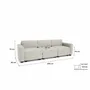 Sofas for hospitalities & contracts - 3-Seater Modular Sofa GRACIA - Cream Beige - CITY SOFA