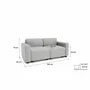 Sofas for hospitalities & contracts - 2-Seater Modular Sofa GRACIA - Grey - CITY SOFA