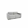 Sofas for hospitalities & contracts - 2-Seater Modular Sofa GRACIA - Grey - CITY SOFA