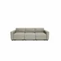 Sofas for hospitalities & contracts - 3-Seater Modular Sofa GRACIA - Beige Grey - CITY SOFA