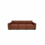 Sofas for hospitalities & contracts - 3-Seater Modular Sofa GRACIA - Terracotta - CITY SOFA