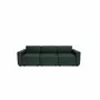 Sofas for hospitalities & contracts - 3-Seater Modular Sofa GRACIA - Green - CITY SOFA