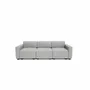 Sofas for hospitalities & contracts - 3-Seater Modular Sofa GRACIA - Grey - CITY SOFA