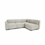 Canapés pour collectivités - Canapé d'angle modulable 4 places GRACIA - Beige crème - CITY SOFA