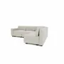Canapés pour collectivités - Canapé d'angle modulable 4 places GRACIA - Beige crème - CITY SOFA