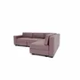 Sofas for hospitalities & contracts - 4-Seater Corner Modular Sofa GRACIA - Dusty Pink - CITY SOFA