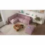Sofas for hospitalities & contracts - 4-Seater Corner Modular Sofa GRACIA - Dusty Pink - CITY SOFA