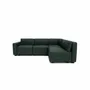 Sofas for hospitalities & contracts - 4-Seater Corner Modular Sofa GRACIA - Green - CITY SOFA