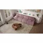 Sofas for hospitalities & contracts - 4-Seater Modular Sofa GRACIA - Dusty Pink - CITY SOFA