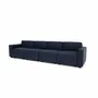 Sofas for hospitalities & contracts - 4-Seater Modular Sofa GRACIA - Dark Blue - CITY SOFA