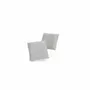 Canapés pour collectivités - Coussins GRACIA 45 x 45 cm - Lot de 2 - Gris - CITY SOFA