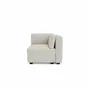 Canapés pour collectivités - Canapé modulable GRACIA - Module d'angle - Beige crème - CITY SOFA