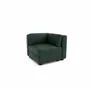 Canapés pour collectivités - Canapé modulable GRACIA - Module d'angle - Vert - CITY SOFA